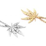 Collier feuille de chanvre