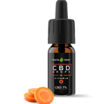Huile de CBD 7% à l'huile de chanvre Vitamine A