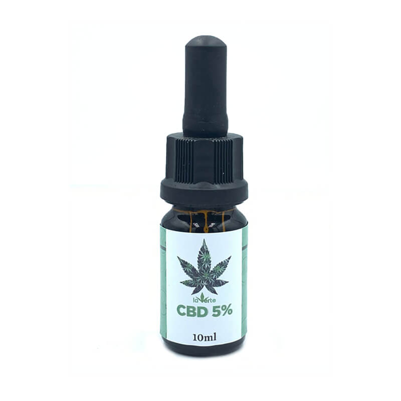 Huile de CBD BIO 5% CBD | La Verte Shop | CBD Marketplace