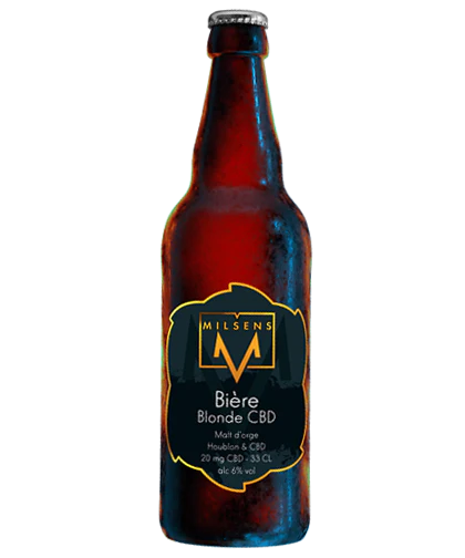 Bière Blonde CBD | Milsens | CBD Marketplace