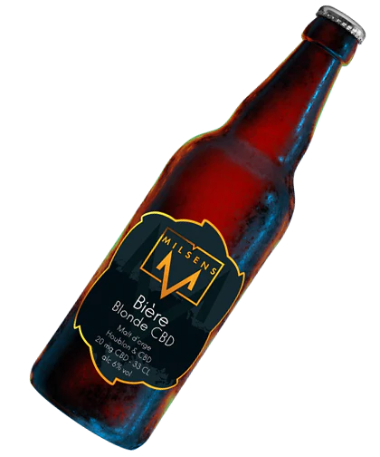 Bière Blonde CBD | Milsens | CBD Marketplace