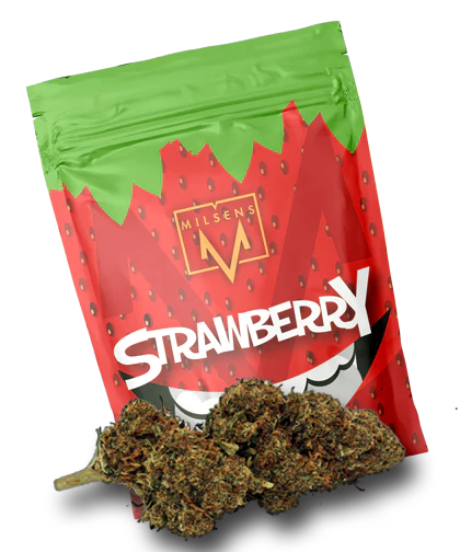 Fleurs de CBD Strawberry | Milsens | CBD Marketplace