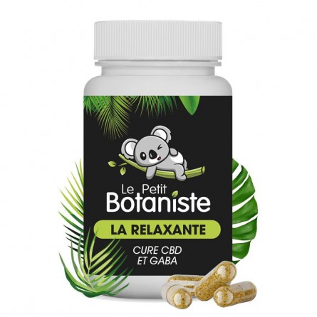 Gélule CBD & Gaba La Relaxante | Le Petit Botaniste | CBD Marketplace