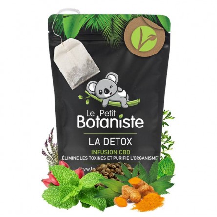 Infusion CBD La Détox | Le Petit Botaniste | CBD Marketplace