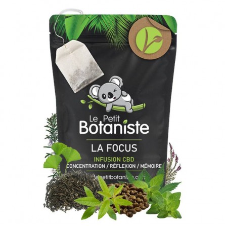 Infusion CBD La Focus | Le Petit Botaniste | CBD Marketplace