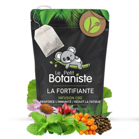 Infusion CBD La Fortifiante | Le Petit Botaniste | CBD Marketplace