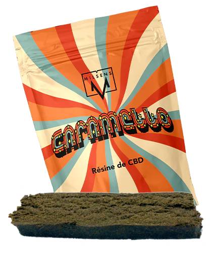 Résine de CBD Caramello | Milsens | CBD Marketplace