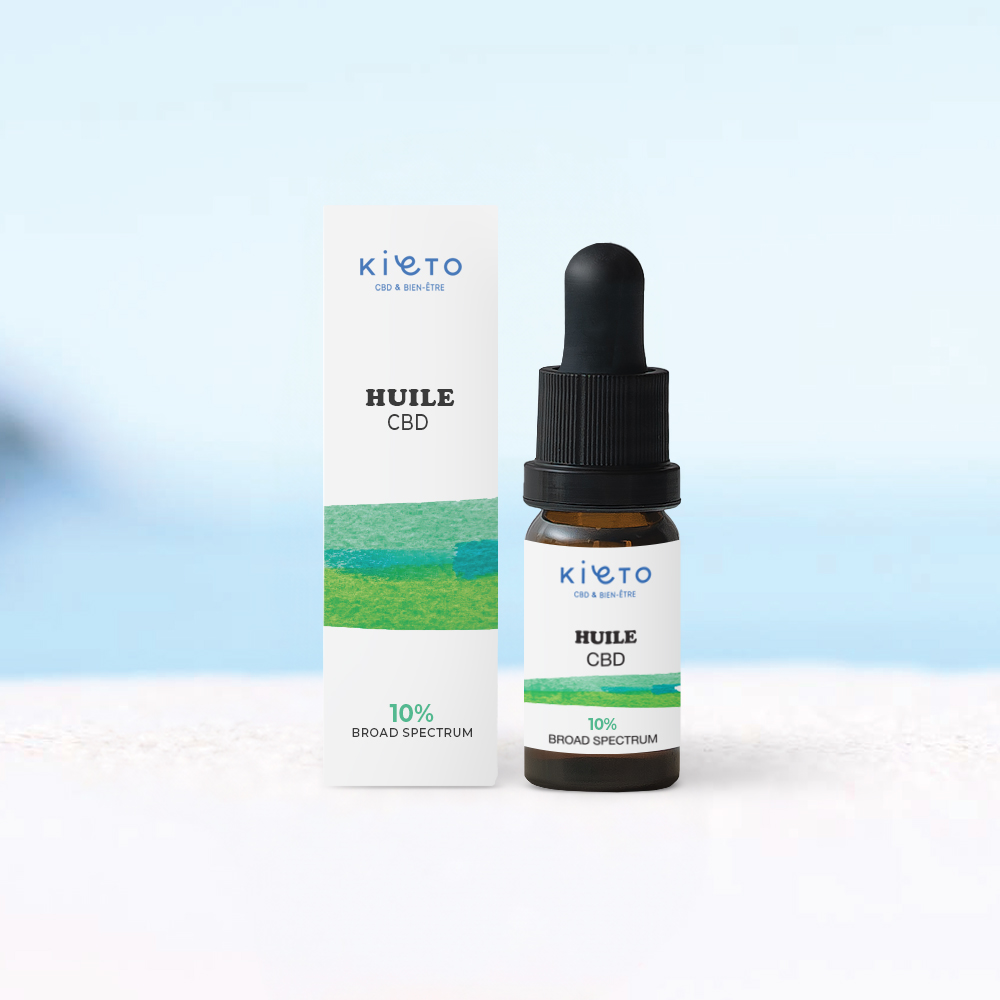 HUILE CBD BROAD SPECTRUM 10% | My Kieto | CBD Marketplace