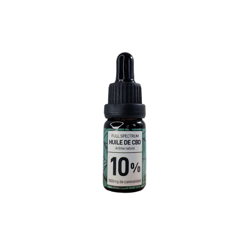Huile de CBD 10% Full Spectrum 10ml | CBD'eau | CBD Marketplace