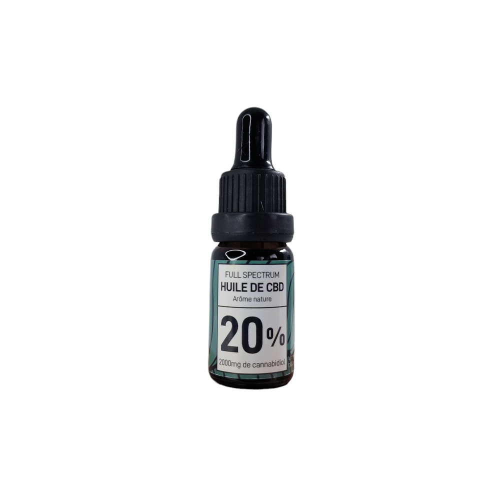 Huile de CBD 20% Full Spectrum 10ml | CBD'eau | CBD Marketplace