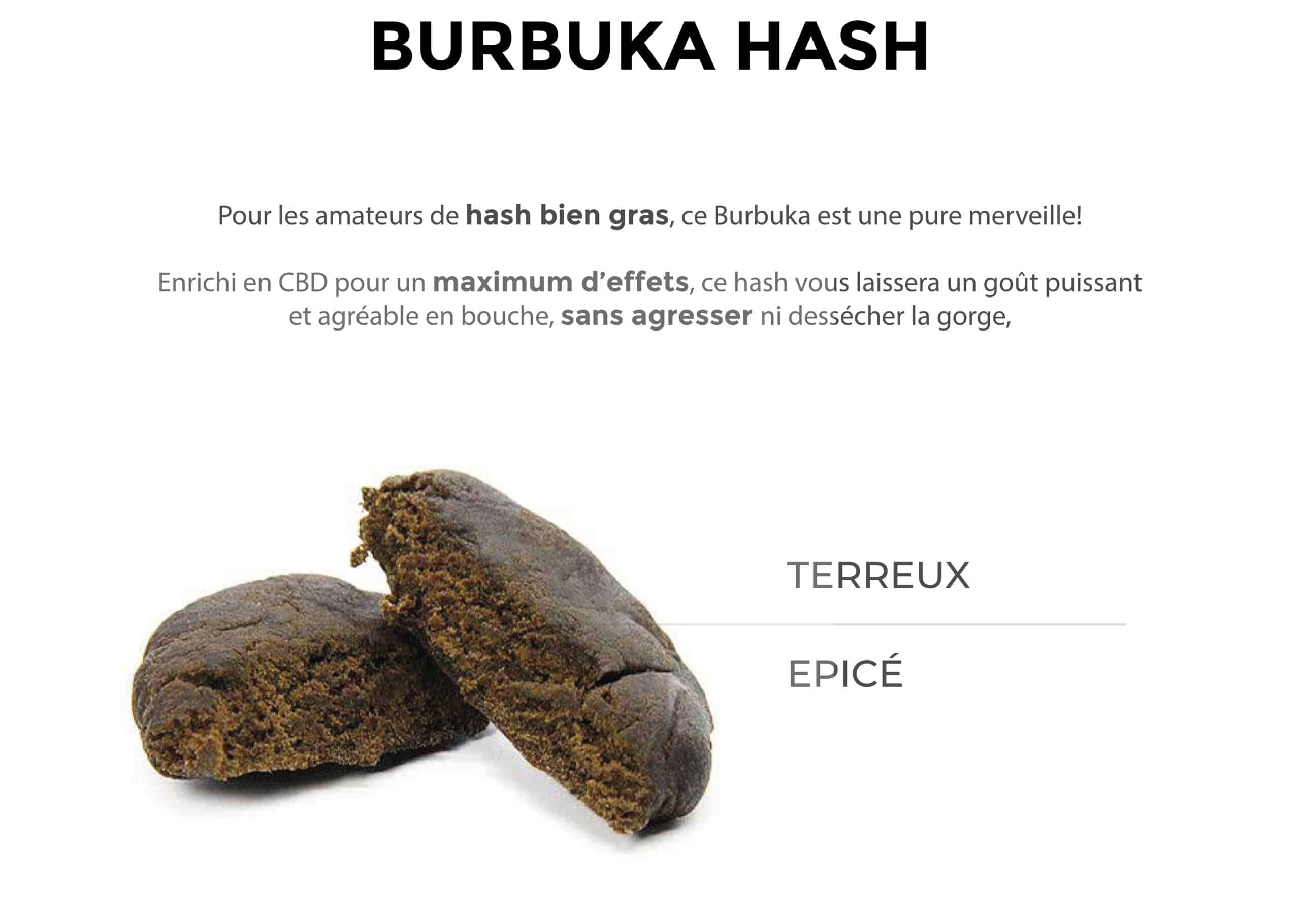 Burbuka hash 30% CBD | Kieto | CBD Marketplace