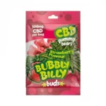 Bonbons CBD 300mg saveur fraise Bubbly Billy Buds