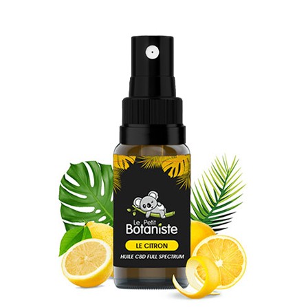 Huile CBD en Spray Goût Citron | Le Petit Botaniste | CBD Marketplace