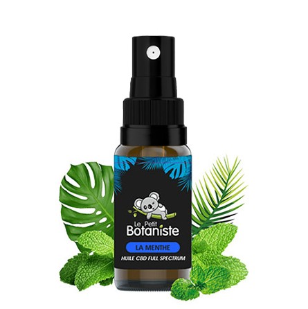 Huile CBD en Spray Goût Menthe | Le Petit Botaniste | CBD Marketplace