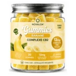 Gummies Complexe CB2 Banane | Novaloa